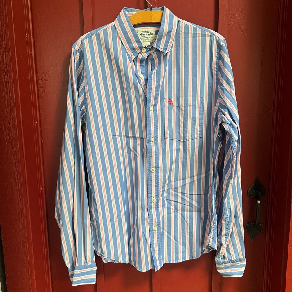 Abercrombie & Fitch Men's Striped Shirt